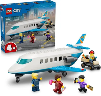 LEGO City Passenger Jet 60492 Building Toy Set