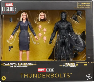 Marvel Legends Series, Valentina Allegra de Fontaine y The Void: Pack Doble de Figuras Coleccionables de 15 cm