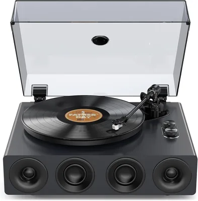 1 BY ONE HiFi Vinyl Turntable 22% Off