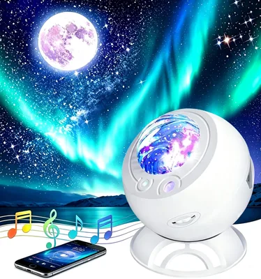 Galaxy Projector Best Deal - 3 HD Lenses Moon Light