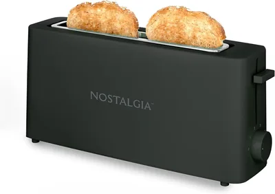 Nostalgia Slim Toaster - Wide Slot Best Deal