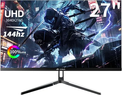 CRUA 27 Inch 4K Gaming Monitor 15% Off