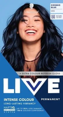 Schwarzkopf LIVE Cosmic Blue Hair Dye