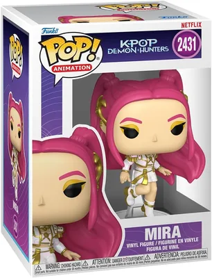 Funko POP! Animazione Netflix - Cacciatori di K-Pop Demon - Mira - Figura in Vinile Collezione - Idea Regalo - Prodotto Ufficiale - Giochi