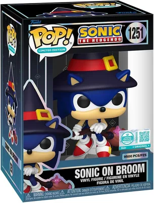 Funko Pop! Edición Limitada Supreme: Sonic The Hedgehog - Sonic on Broom