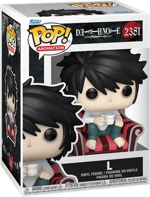 Funko Pop Animación: Death Note - L | Figura de Vinilo Coleccionable Oficial