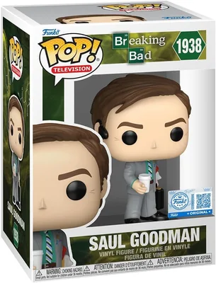Figura de Vinilo Coleccionable POP Funko - Saul Goodman de Breaking Bad
