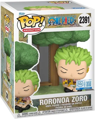 Funko POP! Premium: One Piece - Zoro Dormiente - Esclusiva Amazon - Figura di Vinile Collettibile - Idea Regalo