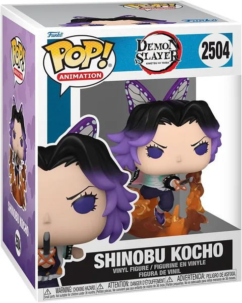 Funko Pop! Premium: Castillo Infinito de Demon Slayer - Shinobu Kocho - Figura de Vinilo Coleccionable - Idea de Regalo - Merchandising Oficial
