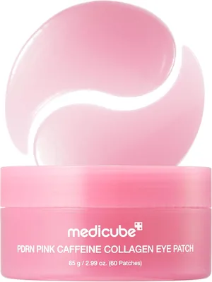 MediCube PDRN Caffeine Collagen Eye Patches (30 Pairs)