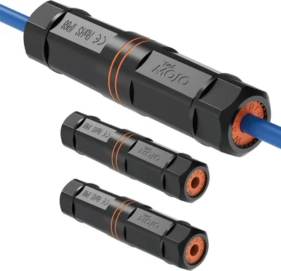 Tecmojo 3 Pack Waterproof Cat 6A Connectors IP68 - Best Deal