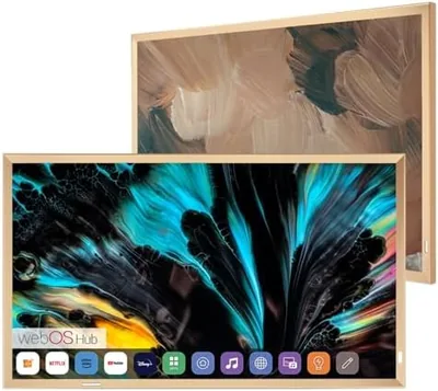Soulaca 43" Smart Mirror TV Champagne Gold