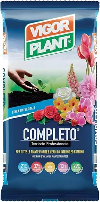 Terriccio Universale da 20 Litri per Piante da Interno/Esterno con Torba Irlandese, Pomice, Granuli di Cocco e Rilascio Lento