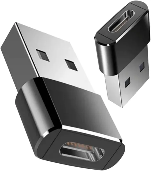 Adaptor USB Tipo-C para USB Tipo A Carregamento R pido 30W Compat vel com iPhone Android Power Bank