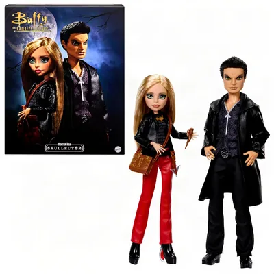 Poupées Monster High Skullector Buffy contre les vampires - Coffret 2 pièces avec vêtements en similicuir