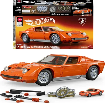 Hot Wheels Lamborghini Miura P400 SV Building Kit