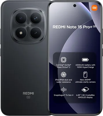 Redmi Note 15 Pro+ 5G Negro 12GB 512GB - Mejor Oferta