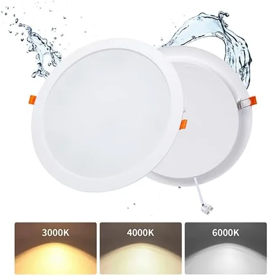 Grebeam Pack 2 LED Downlight Recessed Ceiling 36W (360W) Slim