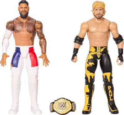 Mattel WWE Action Figures - Jey USO vs Logan Paul 2-Pack, Best Deal