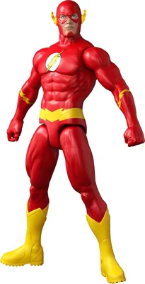 Mattel DC 12 Inch The Flash Action Figure Red & Yellow, 7 Articulations