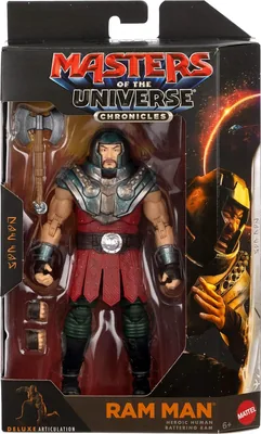 Masters of the Universe Ram Man Action Figure, 16.5 cm