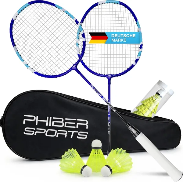 PHIBER-SPORTS Badminton Racket Set