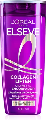 Shampoo Elseve L'Oréal Paris Colágeno Encorpador 400ml
