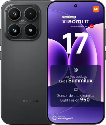 Xiaomi 17 - 12+512GB Smartphone, Leica, Snapdragon 8 Elite, AI, Garantía Extendida, ¡27% de Descuento!