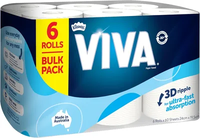 Viva Paper Towels 6 Rolls