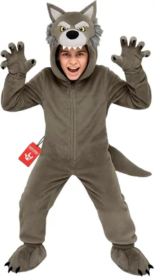Morph Wolf Costume Kids Best Deal