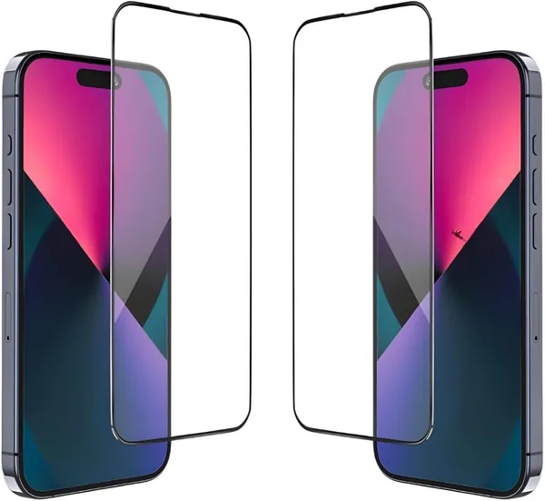 2 Pack 9D Tempered Glass Screen Guard for iPhone 13-17 | 29% Off