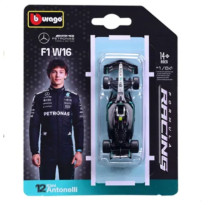 Bburago F1 Mercedes-AMG F1 W16 2025 Diecast Car