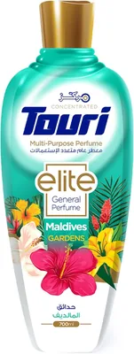 Touri Elite General Perfume Air & Fabric Freshener 700ml - Maldives Gardens Scent