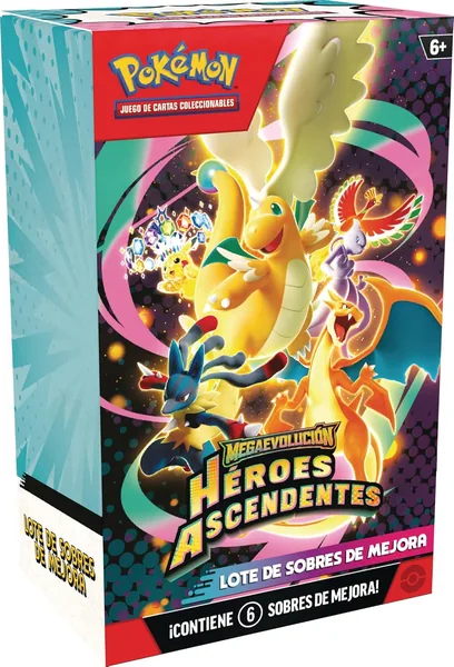 Pok mon: Megaevolution-Ascending Heroes Upgrade Pack (6 Upgrade Envelopes)
