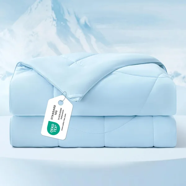 BEDSURE Dwustronna kołdra chłodząca na lato 200 x 200 - Arc-Chill Q-Max > 0,4, lekka i cienka
