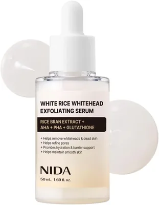 NIDA White Rice Whitehead Exfoliating Serum Best Deal