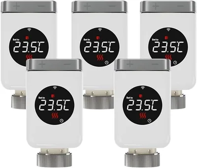 Tuya Zigbee TRV801Z Smart Thermostat Hub (5 Pack)