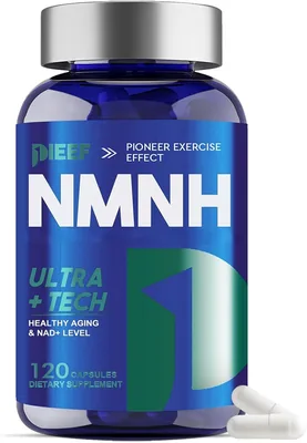 Kapsułki NMNH 1000mg - Wsparcie Poziomu NAD+ i Antyoksydacja, 120 kaps.