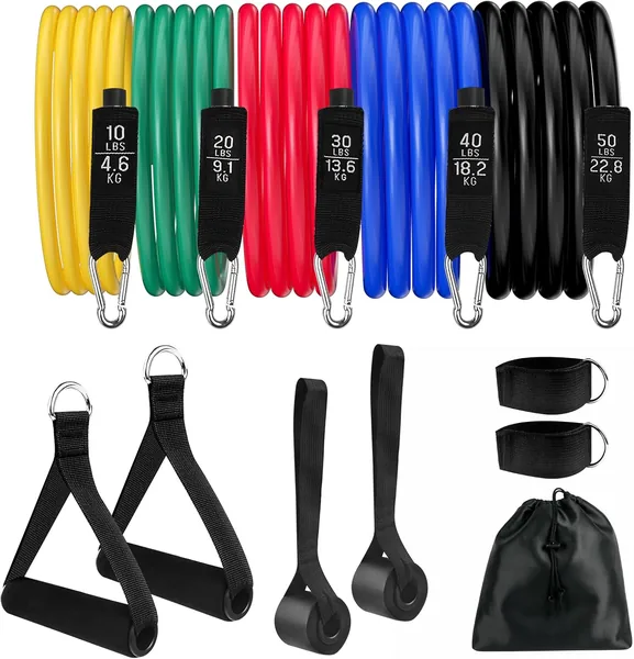 Mokaskaidj Gomas Elasticas Musculacion 5 Diferentes Niveles Bandas Elasticas Musculacion