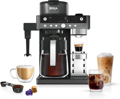 Ninja Prestige CFN802UKGM 2-in-1 Filter Coffee Machine