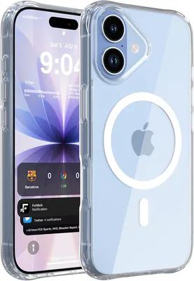WRJ Magnetic Clear Case for iPhone 17