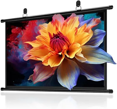 ZPIMPGMGUG 50inch Pull Down Projector Screen Best Deal