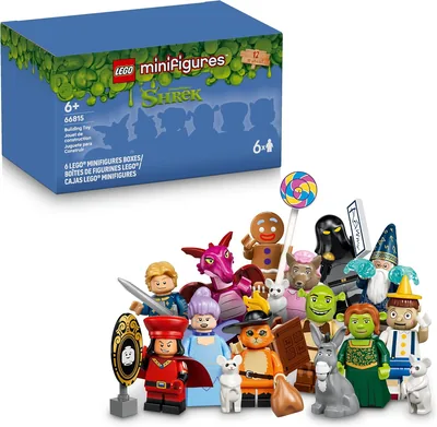 LEGO Minifiguras Serie Shrek (Paquete de 6) - Cajas Sorpresa