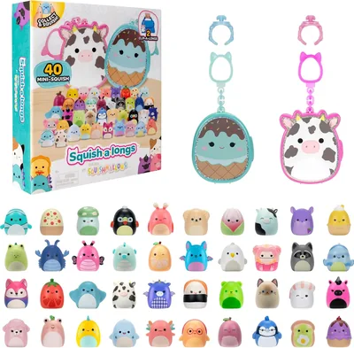 Squish-a-longs Bundle Pack with Carrying Cases