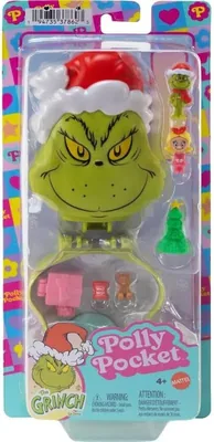 Mattel Polly Pocket x The Grinch Winter Playset