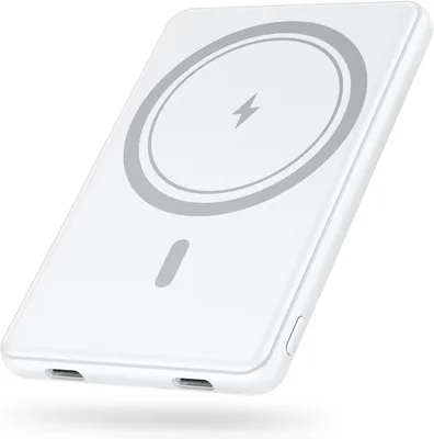 軽量 マグネティック ワイヤレス充電 バッテリー 8000mAh MagSafe 対応