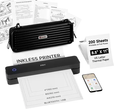 Inkless Thermal Printer - 200 Sheets