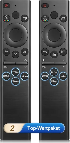 (Pack of 2) Universal for Samsung Frame Smart TV Remote Control Replacement