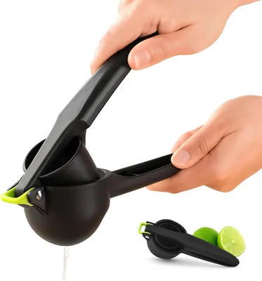 Exprimidor de Limones Bluelander con Cortador, Exprimidor Manual Multifuncional
