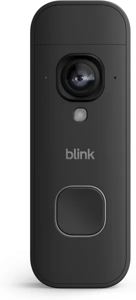 Blink Battery Doorbell 2K+ (newest gen) | Head-to-toe view | 2K video | Enhanced audio | IP65 | Long-lasting battery life | Easy setup